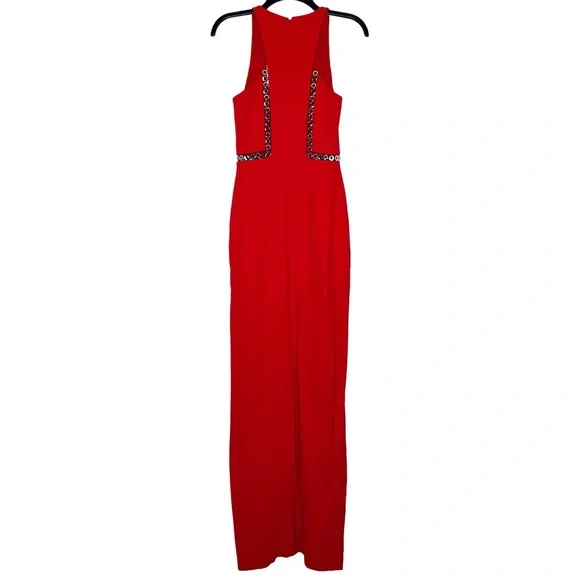 Alexander Wang Racerback Column Dress w/ Grommet Trim, NWT